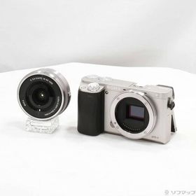 〔中古〕SONY(ソニー) α6000 パワーズームレンズキット シルバー ILCE-6000L〔251-ud〕