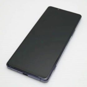【中古】美品 SO-51A Xperia 1 II パープル スマホ 白ロム 中古 土日祝発送OK
