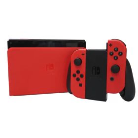 【Nintendo】任天堂『Nintendo Switch 有機ELモデル マリオレッド』HEG-S-RAAAA ゲーム機本体 1週間保証【中古】
