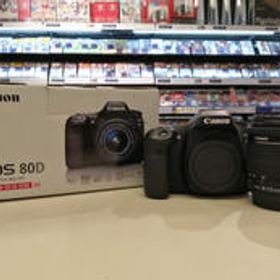 デジタル一眼カメラ レンズキット EOS 80D EF-S 18-55 IS STM KIT CANON