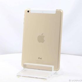 〔中古〕Apple(アップル) iPad mini 3 64GB ゴールド MGYN2J／A docomo〔258-ud〕