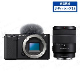 ソニー VLOGCAM ZV-E10 B ボディ ブラック + 高倍率ズームレンズセット E 18-135mm F3.5-5.6 OSS SEL18135 ブラック SONY