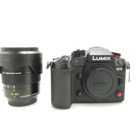 【中古】Panasonic LUMIX GH6 Lキット DC-GH6L-K ブラック【DS秋葉】保証期間１ヶ月【ランクA】