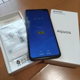 AQUOSsense4plusSH-M16ブラック白ロムSHARPSIMフリー