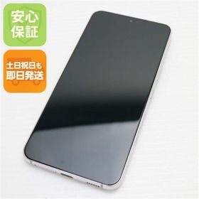 サムスン(SAMSUNG)の新品同様 Galaxy S22 SC-51C ファントムホワイト M666(スマートフォン本体)