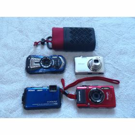オリンパス(OLYMPUS)の❤️スマホ転送・GPS❤️TG-4など４台セット★今はバッテリー付き(コンパクトデジタルカメラ)