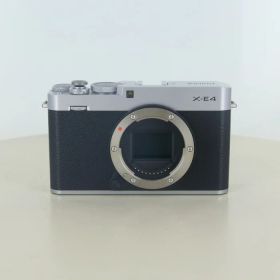 【中古】 (フジフイルム) FUJIFILM X-E4 ボディ シルバー【中古カメラ デジタル一眼】 ランク：B