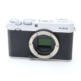 【中古】 《並品》 FUJIFILM X-E4 ボディ シルバー [ デジタルカメラ ]