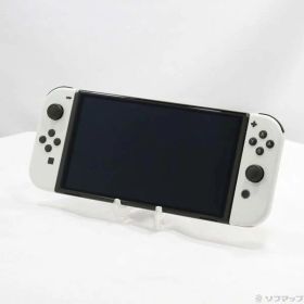 【中古】Nintendo(任天堂) Nintendo Switch 有機ELモデル Joy-Con(L)／(R) ホワイト 【377-ud】