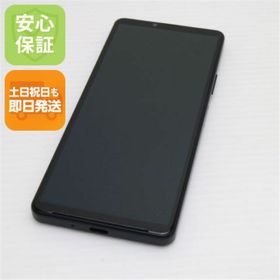 エクスペリア(Xperia)の超美品 Xperia 10 IV SOG07 ブラック M111(スマートフォン本体)