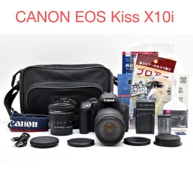 キヤノン(Canon)のCANON EOS Kiss X10i標準&望遠ダブルレンズセット(デジタル一眼)