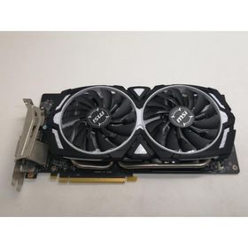 【中古】MSI GeForce GTX 1060 ARMOR 6G OC GTX1060/6GB(GDDR5)/PCI-E【仙台イービーンズ】保証期間１週間