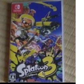 【ジャンク扱い】スプラトゥーン3 Switch ソフト 裏側は綺麗ですけど私ので(家庭用ゲームソフト)