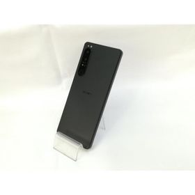 【中古】SONY au 【SIMフリー】 Xperia 1 IV ブラック 12GB 256GB SOG06【アリオ倉敷】保証期間１ヶ月【ランクC】