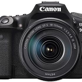 【中古】Canon デジタル一眼レフカメラ EOS 90D EF-S18-135 IS USM レンズキット EOS90D18135ISUSMLK-A