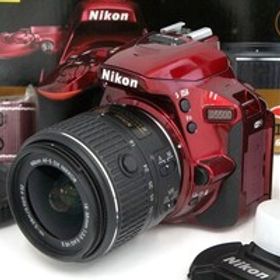 【全額返金保証】並品｜ニコン D5500 18-55 VR II レンズキット レッド CA01-A11225-3Y4