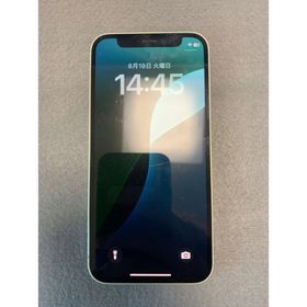 アイフォーン(iPhone)の美品 国内版 SIMフリー iPhone12 mini 128GB グリーン色(スマートフォン本体)