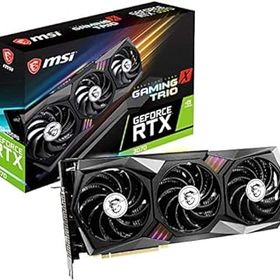 【中古】(非常に良い)MSI GeForce RTX 3070 GAMING X TRIO グラフィックスボード VD7417