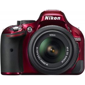 ニコン Nikon D5200 レンズキット レッド <プレゼント包装承ります>