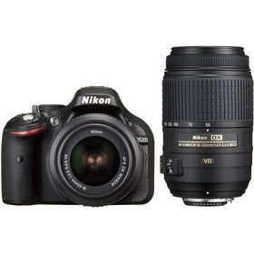 ニコン Nikon D5200 ダブルズームキット ブラック &lt;プレゼント包装承ります&gt;