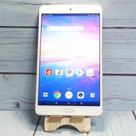 docomo dtab Compact d-02K ゴールド HUAWEI 本体 白ロム SIMロック解除済み SIMフリー B903171