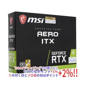 【ブラックフライデー！ポイント３倍！11/25-11/30！】【中古】MSI製グラボ GeForce RTX 2060 AERO ITX 6G OC PCIExp 6GB 元箱あり [管理:1050024621]