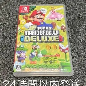 【Switch】スーパーマリオブラザーズ.U デラックス　中古美品　※送料無料！ Switch NewスーパーマリオブラザーズUデラックス｜Yahoo!フリマ（旧
