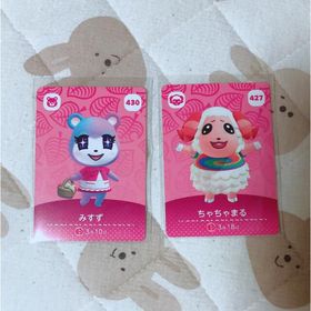 ニンテンドウ(任天堂)のどうぶつの森amiiboカード 第5弾 みすず ちゃちゃまる セット(その他)