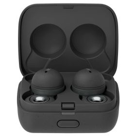 docomo select ワイヤレスイヤホン LinkBuds グレー 軽量 コンパクト ソニー