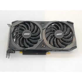 【中古】MSI GeForce RTX 3060 VENTUS 2X 12G OC RTX3060(LHR)/12GB(GDDR6)/PCI-E【秋葉3号】保証期間１週間