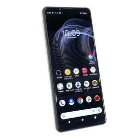 中古 SONY Xperia5 III 128GB フロストブラック A103SO SIMフリー ネットワーク利用制限▲判定 ※レンズに傷