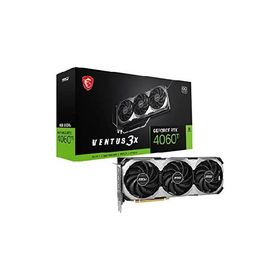 MSI GeForce RTX 4060 Ti VENTUS 3X 8G OC (8GB GDDR6/PCI Express 4.0/2580MHz/18000MHz)