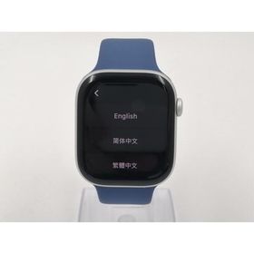 【中古】Apple Apple Watch Series10 46mm GPS シルバーアルミニウムケース/デニムスポーツバンド (M/L) MWWM3J/A【千葉】保証期間１ヶ月【ランクA】