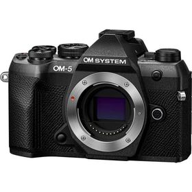 OM SYSTEM ミラーレス一眼カメラ「OM SYSTEM OM-5 Mark II」ボディー(ブラック) OM-5MK2_ボデイ-_BLK 返品種別A