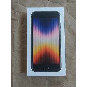 アップル(Apple)の未開封 iPhone SE 第3世代 64GB ミッドナイト ソフトバンク02 (スマートフォン本体)