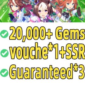 35000+ 虹のダイヤ|vouche*1+SSR |保証*3