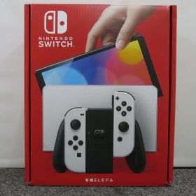 【全品ポイント10倍！要エントリー】【期間限定セール】ニンテンドー Nintendo Nintendo Switch （有機ELモデル）Joy-Con (L)/ (R) ホワイト HEG-S-KAAAA 【中古】
