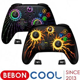 【300クーポン配布★銘文＆炎】BEBONCOOL Switch2対応 switch コントローラー プロコントローラー switch プロコン コントローラー ワイヤレス 振動 ジャロイセンサー 連射 背面ボタン switch2 コントローラー Switch2/Switch/lite/有機ELモデル/PC Steam対応 ギフト 1年保証