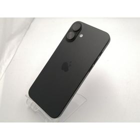 【中古】Apple 国内版 【SIMフリー】 iPhone 16 Plus 128GB ブラック MXVA3J/A【ECセンター】保証期間１ヶ月【ランクA】