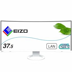 EIZO FlexScan EV3895-WT （37.5型/3840×1600/ウルトラワイド曲面モニター/アンチグレアIPS/疲れ目軽減/ホワイト/The warranty is valid only in Japan）
