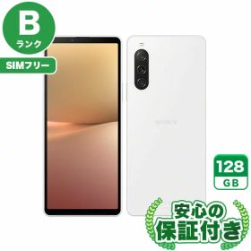 SIMフリー Xperia 10 V SOG11 ホワイト128GB 本体[Bランク] Androidスマホ 中古 送料無料 当社6ヶ月保証