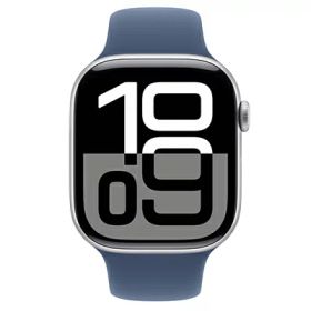Apple 【ネットワーク利用制限▲】SoftBank Apple Watch Series10 46mm GPS+Cellularモデル MWY13J/A A3003【シルバーアルミニウムケース/デニムスポーツバンド】 [中古] 【当社3ヶ月間保証】 イオシス