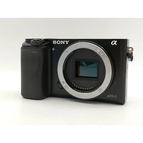 【中古】SONY α6000 ボディ ILCE-6000 ブラック【大宮東口】保証期間1ヶ月【ランクB】