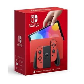 【新品】Nintendo Switch(有機ELモデル) マリオレッド 箱訳あり【即日発送、土、祝日発送】【送料無料】