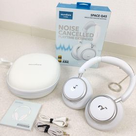 【美品】Anker Soundcore SpaceQ45 ワイヤレスヘッドホン(ヘッドフォン/イヤフォン)