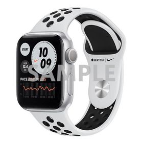 Series6[40mm/GPS]アルミ シルバー Apple Watch Nike【安心保 …