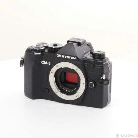 【中古】OMSYSTEM OM-5 ボディ ブラック 【297-ud】