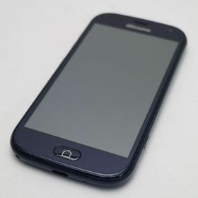 フジツウ(富士通)の新品同様 F-42A らくらくスマートフォン ネイビー M000(スマートフォン本体)