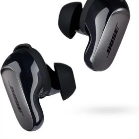 BOSE ボーズ Bose QuietComfort Ultra Earbuds 完全ワイヤレス ノイズキャンセリングイヤホン 空間オーディオ Bluetooth接続 マイク付 最大6時間再生 急速充電 ブラック