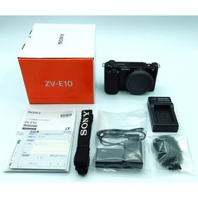 ソニー(SONY)のSONY VLOGCAM ZV-E10 B ボディ ブラック(ミラーレス一眼)